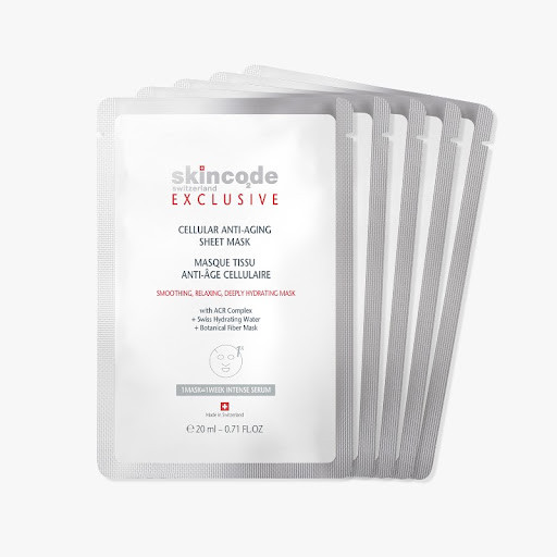 Mặt nạ Skincode Anti-Aging Sheet Mask ngăn ngừa lão hóa 5 miếng - MS 5029