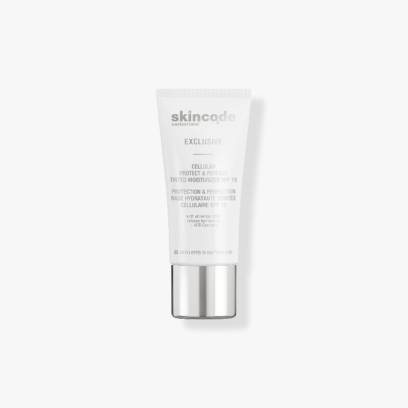 Kem dưỡng có màu Skincode Cellular Protect & Perfect Tinted Moisturizer SPF 15 bảo vệ và cấp ẩm da 30ml - MS 5031