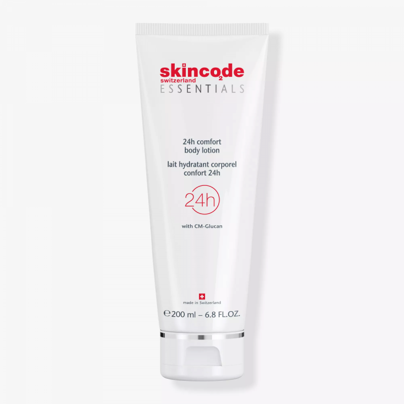 Sữa dưỡng ẩm toàn thân Skincode 24h Comfort Body Lotion 200ml - MS 1032