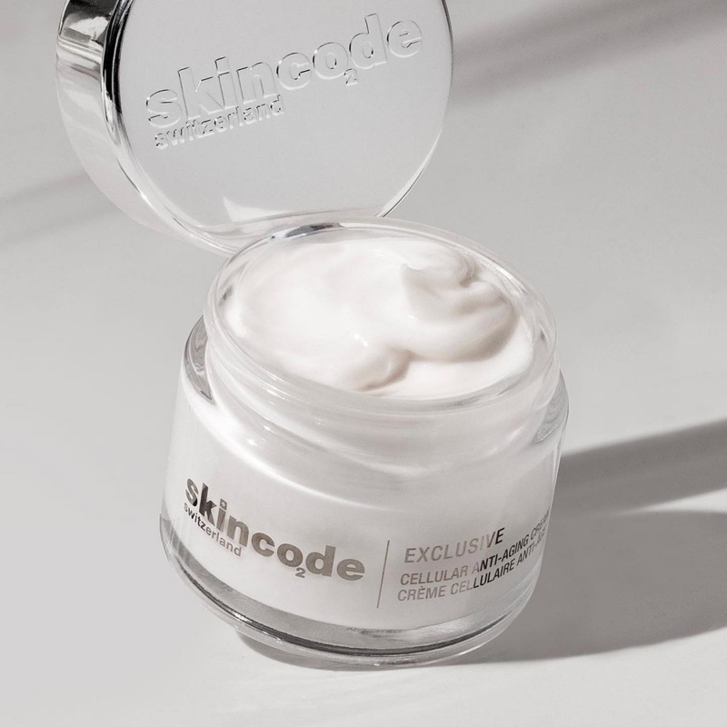 Skincode Cellular Anti-Aging Cream đã được kiểm nghiệm da liễu tại Thụy Sĩ.
